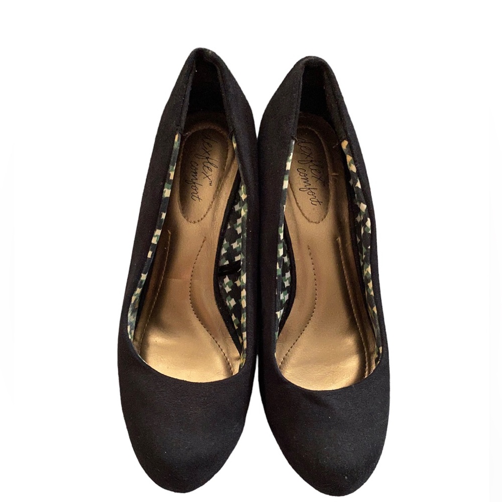 Dexflex Comfort Black Wedges size 6w women’s